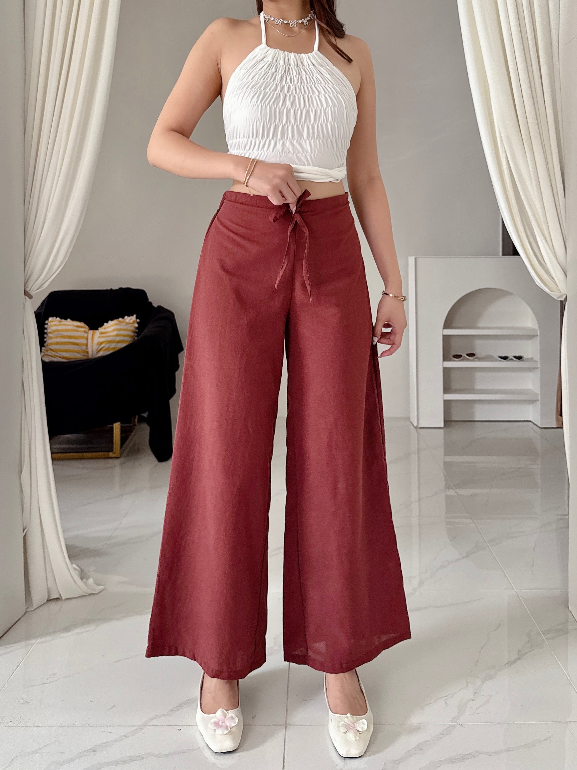 Lovi Wideleg Pants High waist Pants For Women